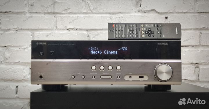 4K USB BT 5.1 ресивер Yamaha RX-V377