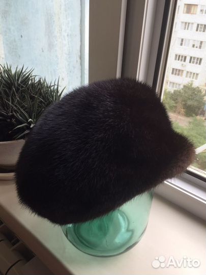 Шапка норковая женская