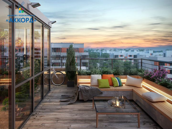 2-к. квартира, 69 м², 5/9 эт.