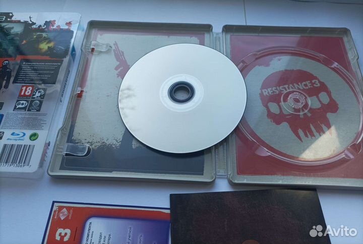 PS3 Resistance 3 SteelBook