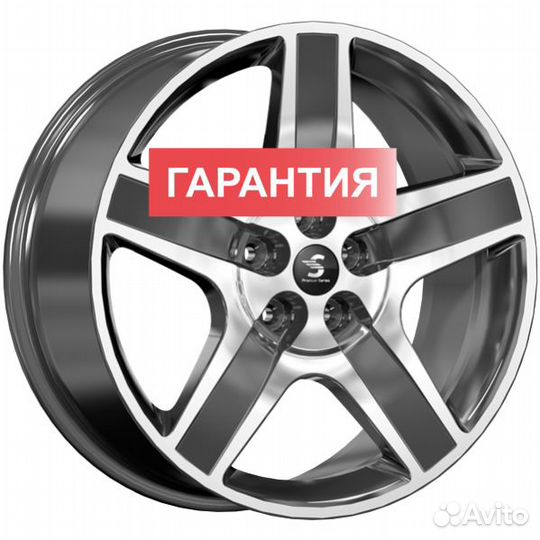 Диски Premium Series кр008 Fury black 8.5x20 5x112 ET 34 Dia 66.6