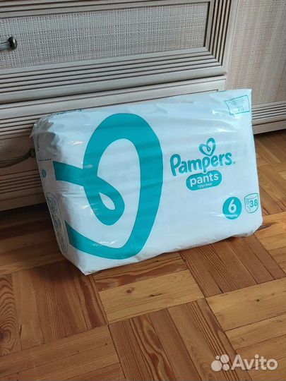 Pampers pants 6