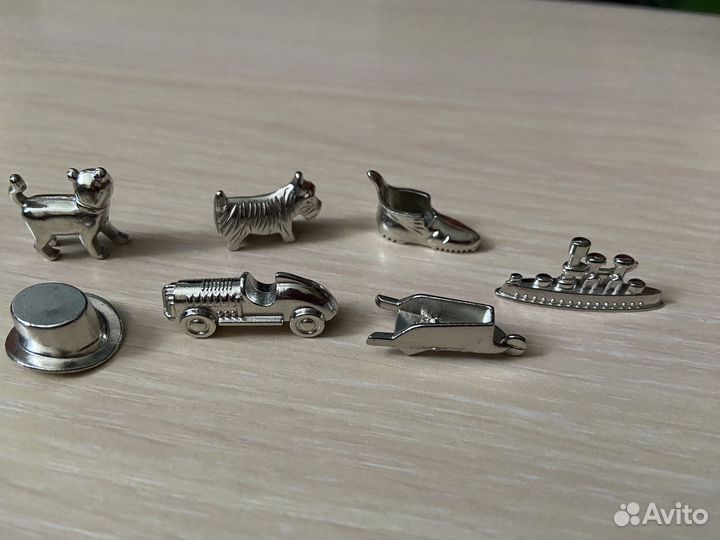 Фигурки для игры Монополия