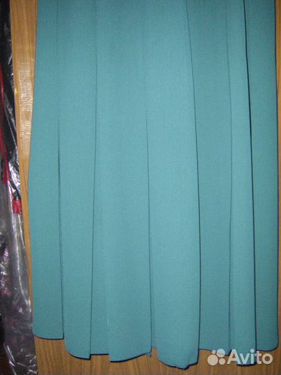 Юбка новая длинная шелк в складку Англия