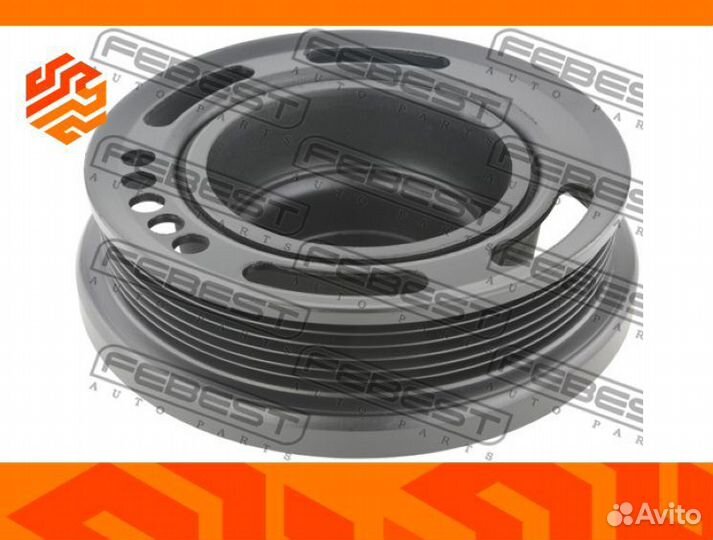 Шкив коленвала febest opdsa16XER
