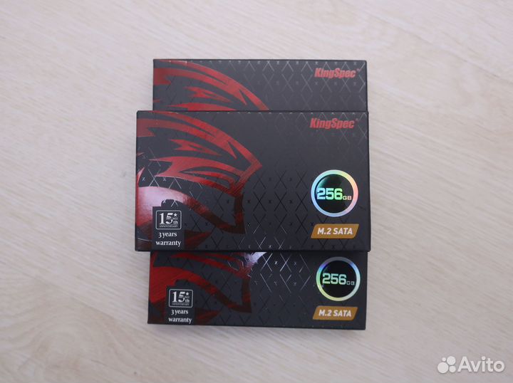 SSD диск KingSpec 256Gb SATA m.2 ngff