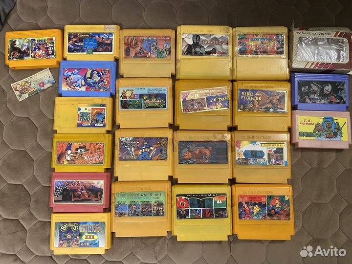 Картриджи dendy из 90х не новодел