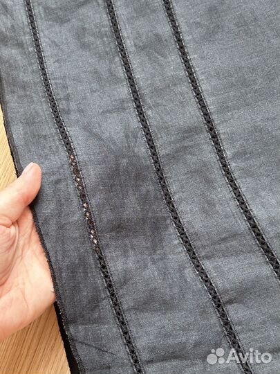 Юбка лён Christian Berg винтаж 54-56