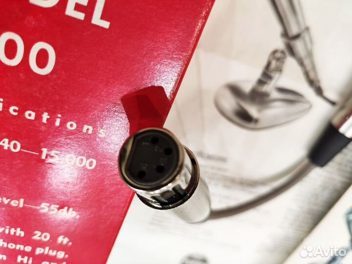 Винтажный микрофон Turner 500 1960-х (Made in USA)