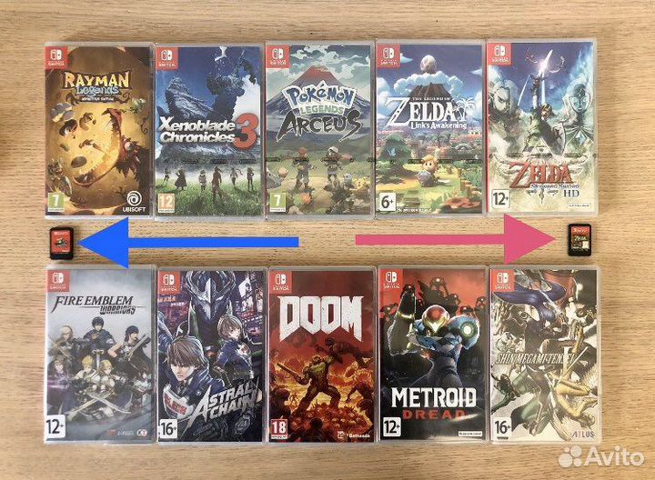 Nintendo switch игры