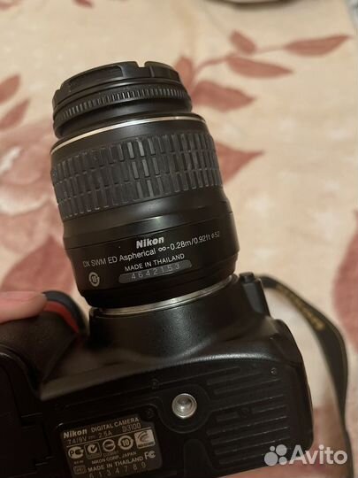 Фотоаппарат nikon d3100 kit