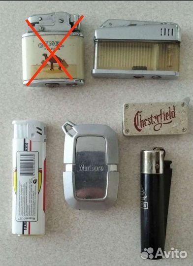 Зажигалки бензиновые и газовые