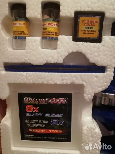 Детский микроскоп лабораторный набор