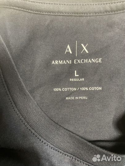 Armani Exchange футболка мужская