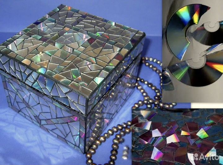 Cd диски dvd двд для поделок декор