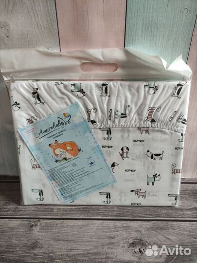 Новый комплект постельного белья AmaroBaby