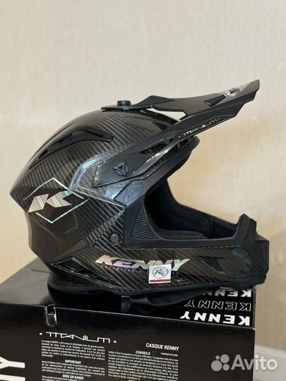 Шлем Kenny Titanium Carbon Motocross Helmet