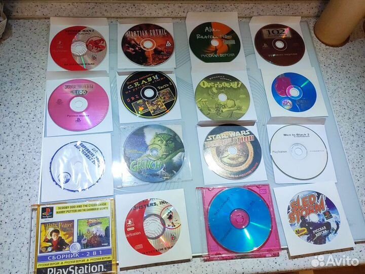 Много игр на PS1. Поштучно