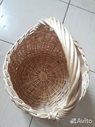 Сундук плетеная корзина СССР