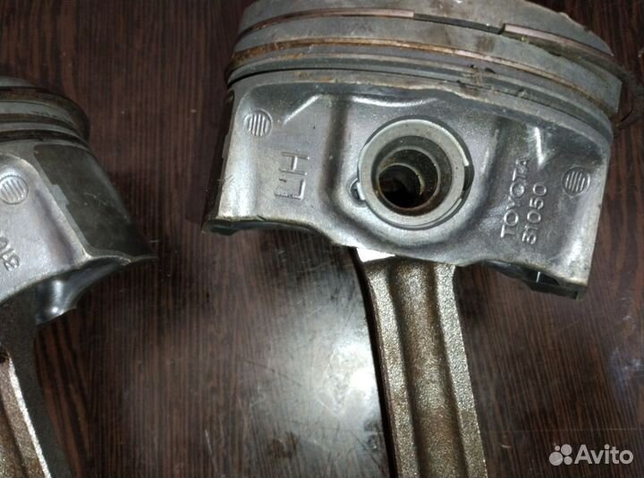 Поршень Тойота Шатун Toyota 2Grfse Лексус Lexus GS