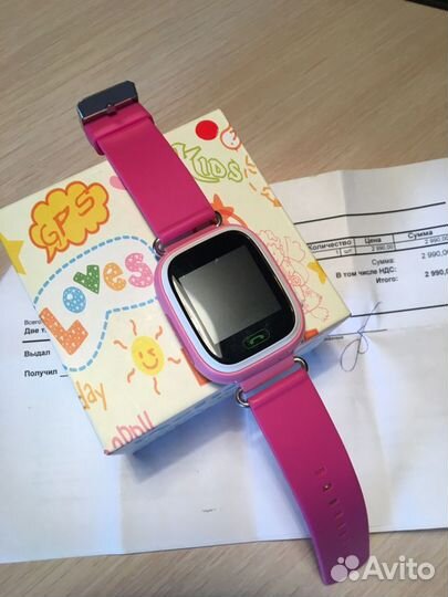 Детские часы-телефон с gps