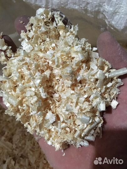 Стружка В мешках,сухая чистая