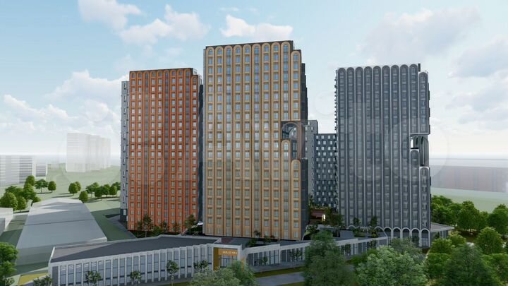 Квартира-студия, 32,6 м², 10/22 эт.