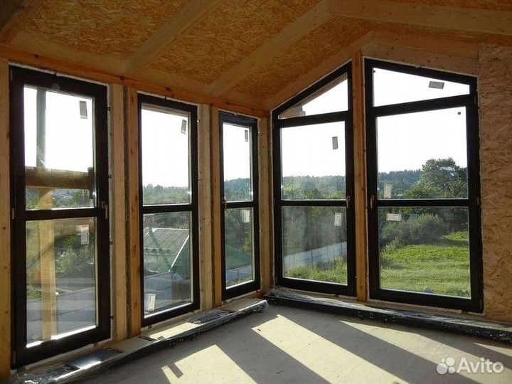 Пластиковые окна и ал без установки завод