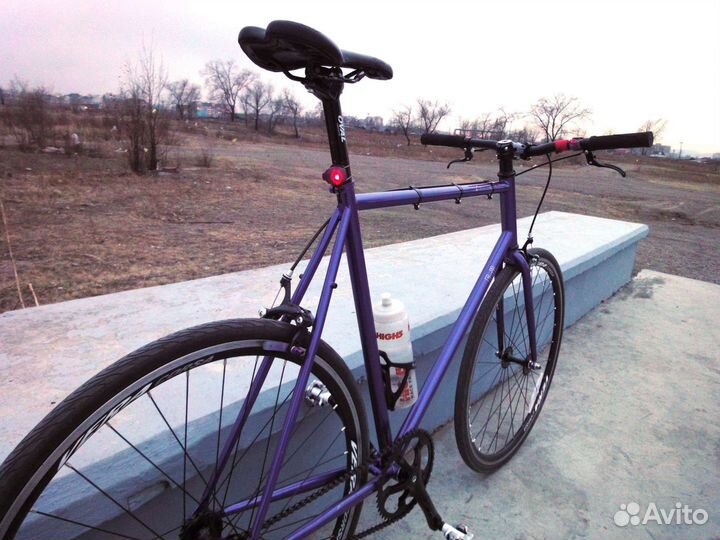 Велосипед фикс Fuji Declaration 2014 Purple