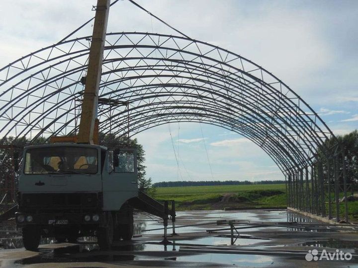 Ангар под ключ от производителя
