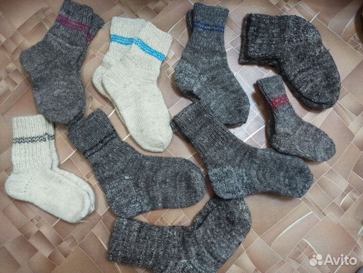 Шерстяные носки