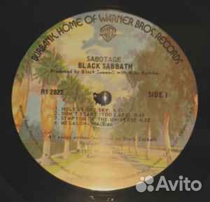 Black Sabbath – Sabotage (LP) US 2011 (75) NM/M
