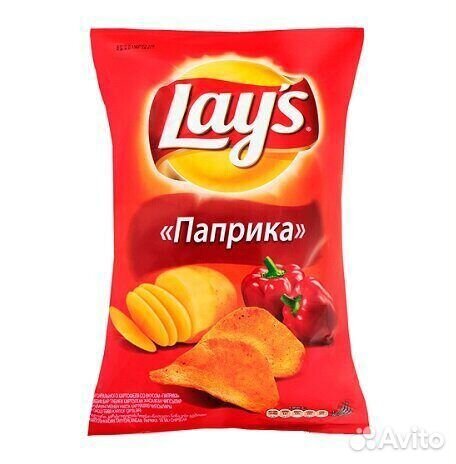 Чипсы LAY'S Паприка 70г (опт)