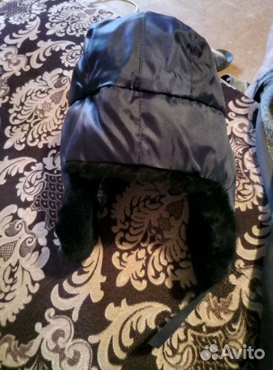 Шапка ушанка мужская