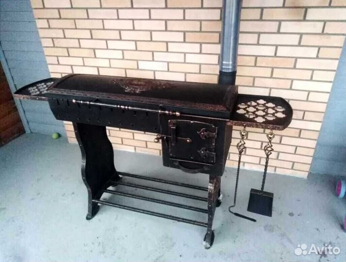 Мангал казан барбекю 4-5 мм