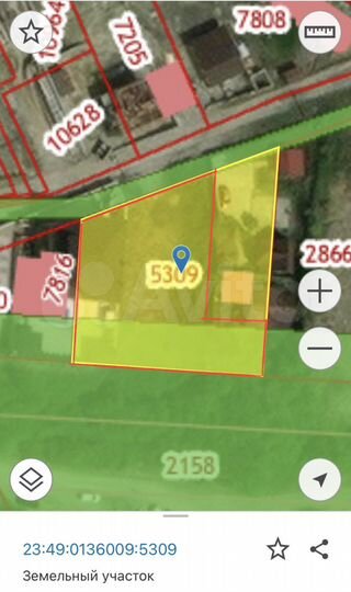 Участок 8,6 сот. (ИЖС)