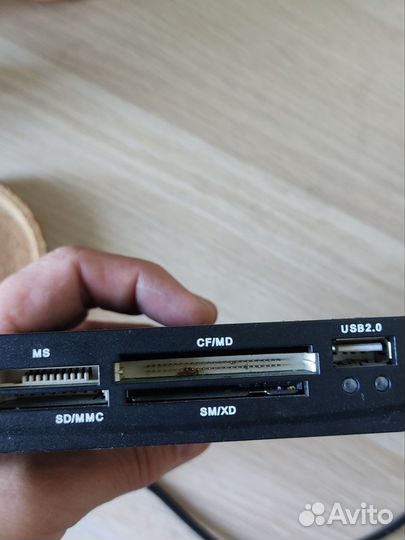 Картридер для пк acorp crip200-B(ver 5.0)