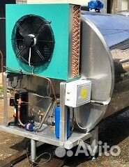 Танк охладитель молока закрытого типа 1000л г658
