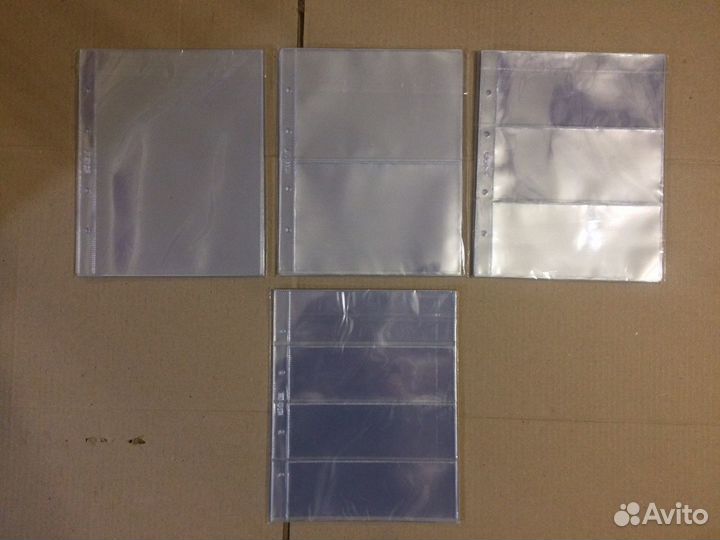 Для монет и банкнот - новые альбомы и листы