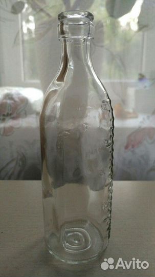 Стеклянная бутылочка для детского питания, СССР