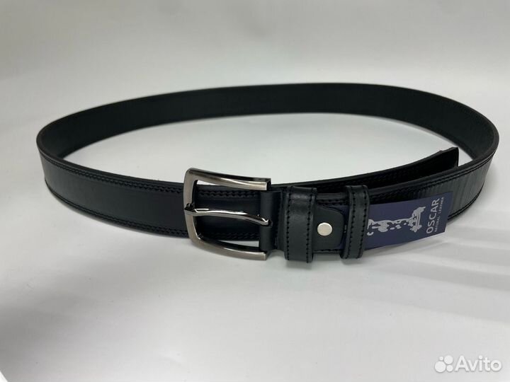 Ремень мужской кожаный