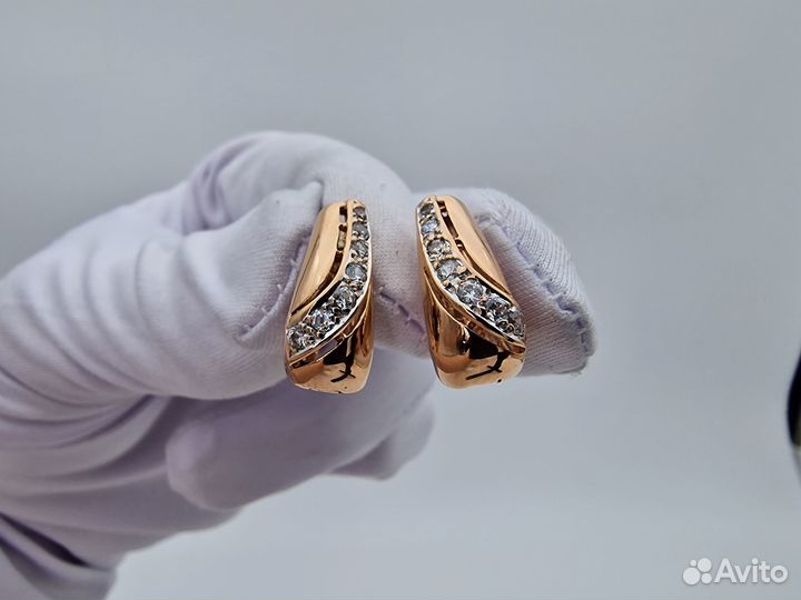 Золотые Серьги 585 пробы. Рассрочка