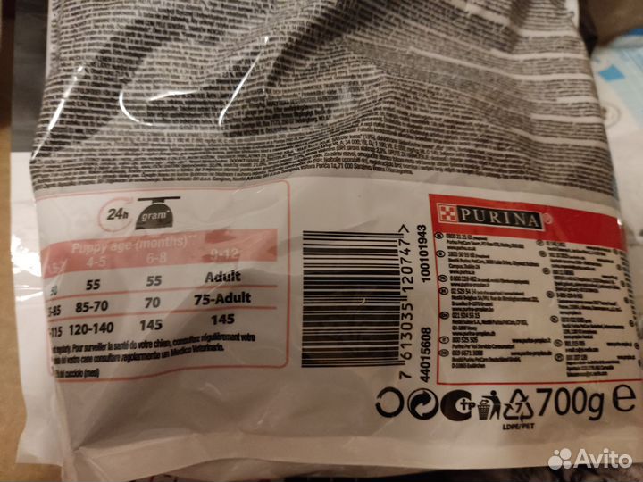 Корм для щенков мелких пород