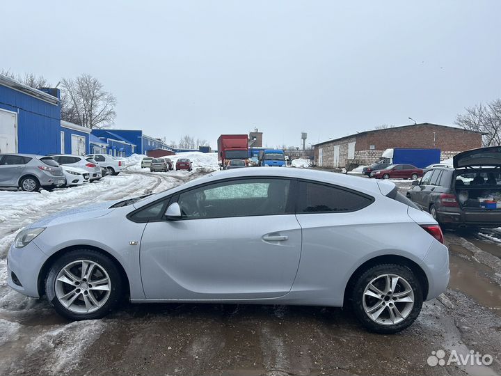 Opel Astra GTC 1.4 AT, 2013, 159 000 км