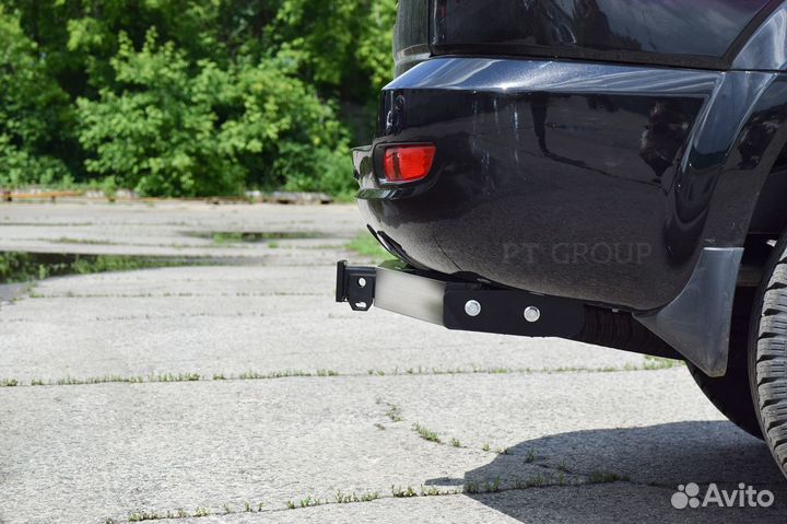 Фаркоп на Haval H5 2020- с хромированной накладкой