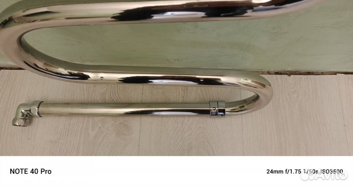 Полотенцесушитель водяной из нержавеющей стали