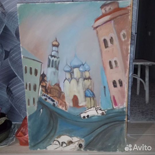 Картина маслом. Большие