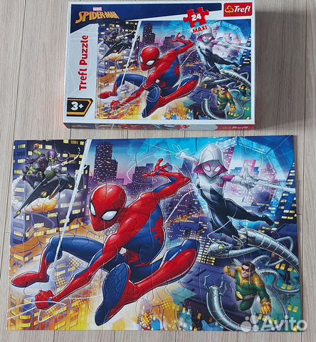 Пазл макси Spider-man человек паук