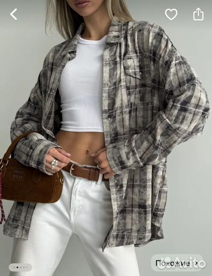 Рубашка варенка на кнопках