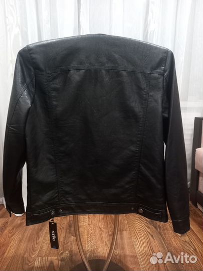 Кожаная куртка мужская новая